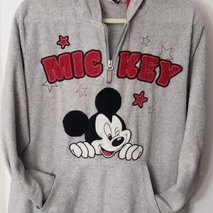 Gray Mickey Mouse Pullover by Disney